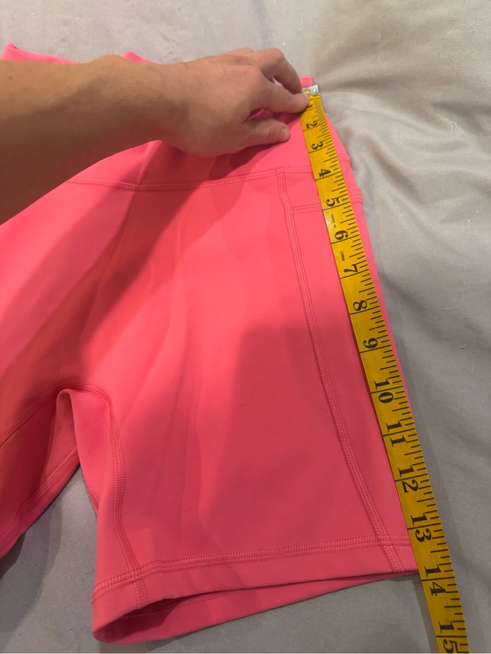 LSKD fusion Women's High-Rise Pink Shorts - Picture 6 of 7